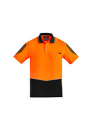 Syzmik Mens Hi Vis Flux S/S Polo   Zh315 - Star Uniforms Australia