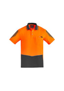 Syzmik Mens Hi Vis Flux S/S Polo   Zh315 - Star Uniforms Australia