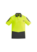 Syzmik Mens Hi Vis Flux S/S Polo   Zh315 - Star Uniforms Australia