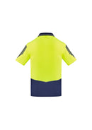 Syzmik Mens Hi Vis Flux S/S Polo   Zh315 - Star Uniforms Australia