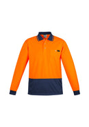 Syzmik Mens Comfort Back L/S Polo   Zh410 - Star Uniforms Australia