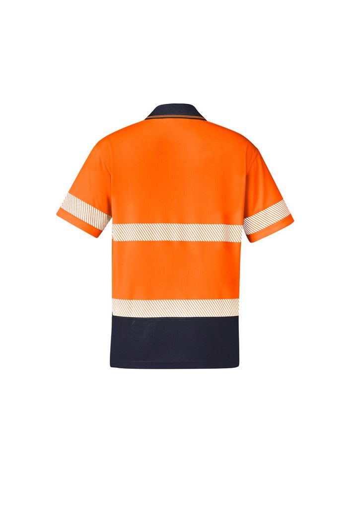 Syzmik Unisex HI VIS Segmented S/S Polo - Hoop Taped ZH535 - Star Uniforms Australia