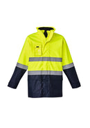 Syzmik MENS HI VIS BASIC 4 IN 1 WATERPROOF JACKET   ZJ220 - Star Uniforms Australia
