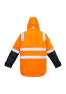 Syzmik MENS HI VIS 4 IN 1 WATERPROOF JACKET   ZJ532 - Star Uniforms Australia