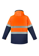 Syzmik Unisex Hi Vis Antarctic Softshell Taped Jacket-ZJ553