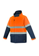 Syzmik Unisex Hi Vis Antarctic Softshell Taped Jacket-ZJ553