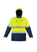 Syzmik Unisex Hi Vis Antarctic Softshell Taped Jacket-ZJ553