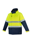 Syzmik Unisex Hi Vis Antarctic Softshell Taped Jacket-ZJ553