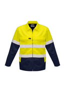 Syzmik MENS HI VIS COTTON DRILL JACKET   ZJ590 - Star Uniforms Australia