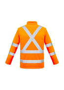 Syzmik UNISEX HI VIS 2 IN 1 X BACK SOFT SHELL JACKET   ZJ680 - Star Uniforms Australia
