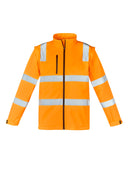 Syzmik Unisex Hi Vis Vic Rail 2 In 1 Softshell Jacket-ZJ780