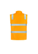 Syzmik Unisex Hi Vis Vic Rail 2 In 1 Softshell Jacket-ZJ780