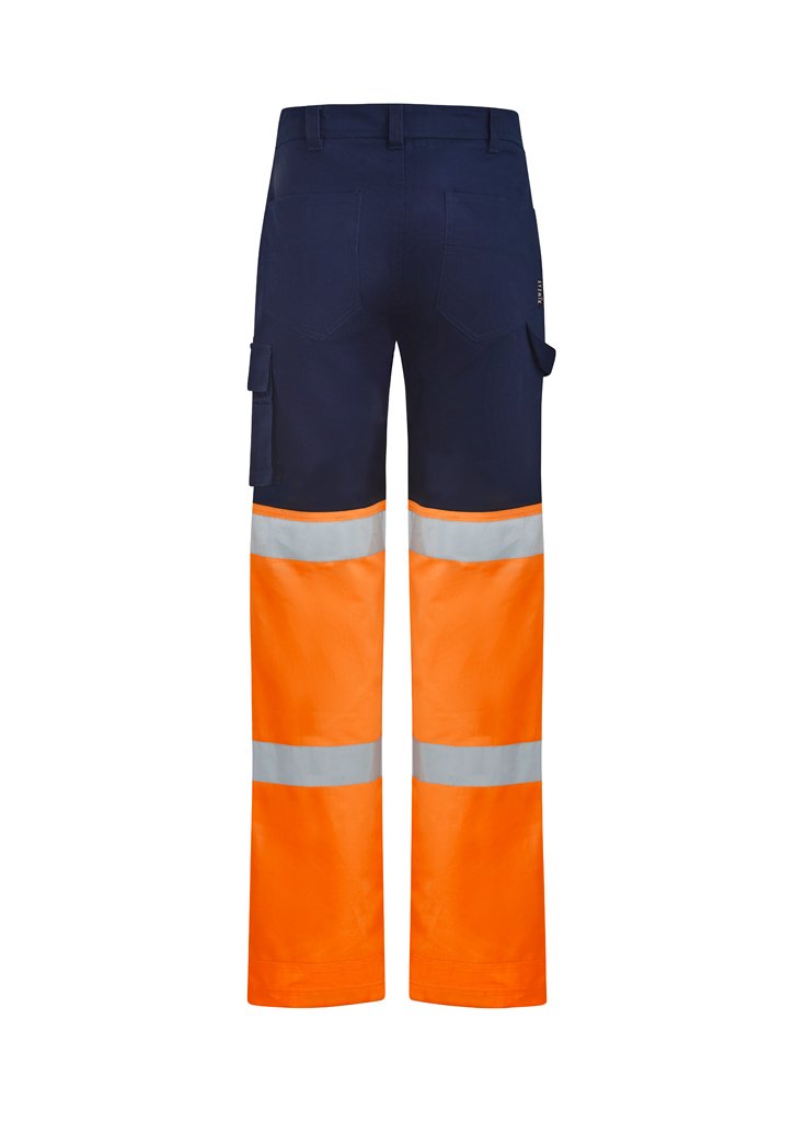 Syzmik Mens Bio Motion Hi Vis Taped Pant   Zp980 - Star Uniforms Australia