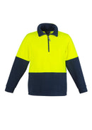Syzmik UNISEX HI VIS HALF ZIP FLEECE JUMPER   ZT460 - Star Uniforms Australia