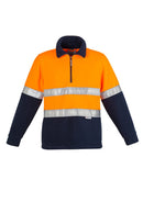Syzmik MENS HI VIS FLEECE JUMPER - HOOP TAPED   ZT461 - Star Uniforms Australia