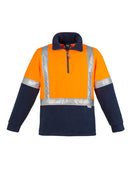 Syzmik MENS HI VIS FLEECE JUMPER - SHOULDER TAPED   ZT462 - Star Uniforms Australia
