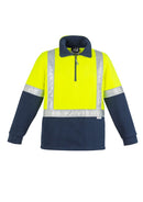 Syzmik MENS HI VIS FLEECE JUMPER - SHOULDER TAPED   ZT462 - Star Uniforms Australia