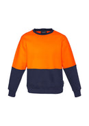 Syzmik UNISEX HI VIS CREW SWEATSHIRT   ZT475 - Star Uniforms Australia