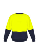 Syzmik UNISEX HI VIS CREW SWEATSHIRT   ZT475 - Star Uniforms Australia