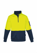 Syzmik UNISEX HI VIS HALF ZIP PULLOVER   ZT476 - Star Uniforms Australia