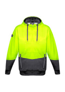 Syzmik UNISEX HI VIS TEXTURED JACQUARD HOODIE   ZT477 - Star Uniforms Australia