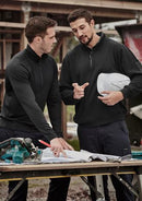 Syzmik MENS 1/4 ZIP BRUSHED FLEECE ZT366 - Star Uniforms Australia