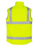 Syzmik Mens Hi Vis Lightweight Fleece Lined Vest   Zv358 - Star Uniforms Australia
