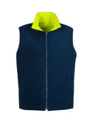 Syzmik Mens Hi Vis Lightweight Fleece Lined Vest   Zv358 - Star Uniforms Australia