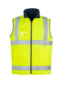 Syzmik Mens Hi Vis Lightweight Fleece Lined Vest   Zv358 - Star Uniforms Australia
