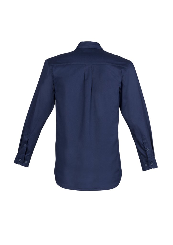 Syzmik Mens Lightweight Tradie L/S Shirt   Zw121 - Star Uniforms Australia