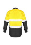 Syzmik Mens Rugged Cooling Taped Hi Vis Spliced Shirt Zw129 - Star Uniforms Australia
