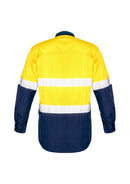 Syzmik Mens Rugged Cooling Taped Hi Vis Spliced Shirt Zw129 - Star Uniforms Australia