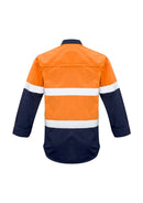 Syzmik Mens Fr Hooped Taped Spliced Shirt Zw132 - Star Uniforms Australia