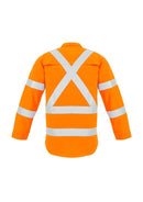 Syzmik Mens X Back Taped Shirt   Zw137 - Star Uniforms Australia