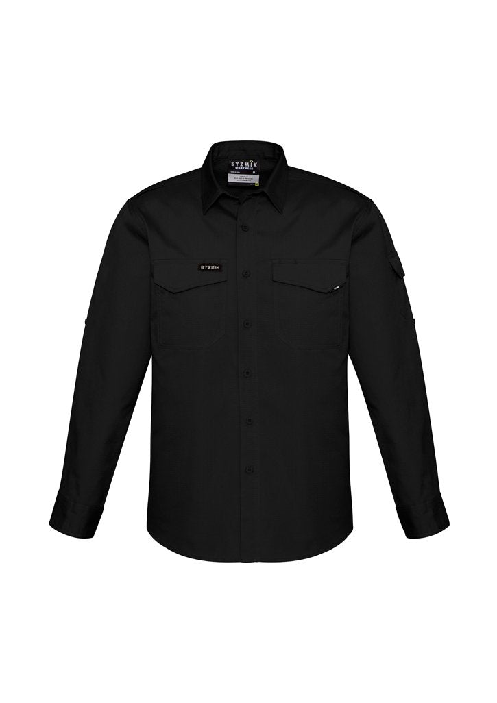 Syzmik Mens Rugged Cooling Mens L/S Shirt   Zw400 - Star Uniforms Australia