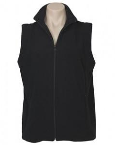 Biz Collection Ladies Plain Microfleece Vest (Pf905) - Star Uniforms Australia
