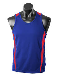 Aussie Pacific-Eureka Mens Singlets-N1104-2