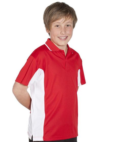Jb'S Podium Kids Contrast Polo (7Pp3) - Star Uniforms Australia