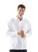 Jb'S Adult Long Sleeve Poly Polo (7Spl) - Star Uniforms Australia