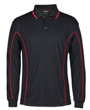Jb's - Podium Long Sleeve Piping Polo - Adults -7PIPL-1st