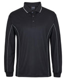 Jb's - Podium Long Sleeve Piping Polo - Adults -7PIPL-1st