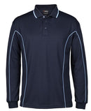 Jb's - Podium Long Sleeve Piping Polo - Adults -7PIPL-2nd
