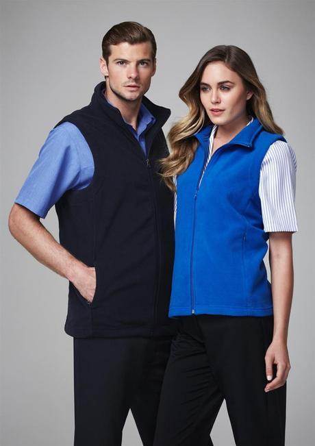 Biz Collection Ladies Plain Microfleece Vest (Pf905) - Star Uniforms Australia