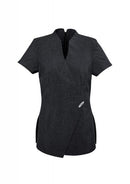 Biz Collection Spa Mock Wrap Tunic (H630L) - Star Uniforms Australia