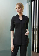 Biz Collection Bliss Zip Front Tunic (H632L) - Star Uniforms Australia