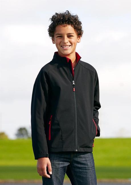 Biz Collection Kids Geneva Softshell Jacket (J307K) - Star Uniforms Australia