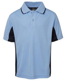 Jb'S Podium Kids Contrast Polo (7Pp3) - Star Uniforms Australia