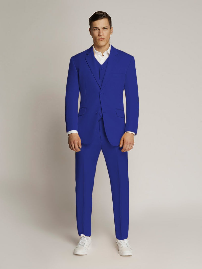 Boulvandre-MF Coloured Suit-Black & Electric Blue