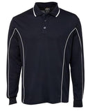 Jb's - Podium Long Sleeve Piping Polo - Adults -7PIPL-1st
