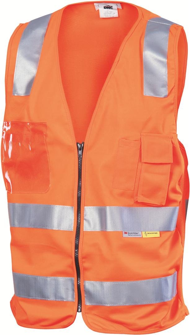 Dnc Day & Night Side Panel Safety Vest (3807)